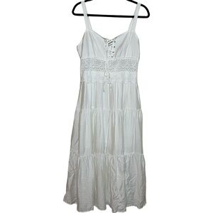 SHEIN Flowy White Dress